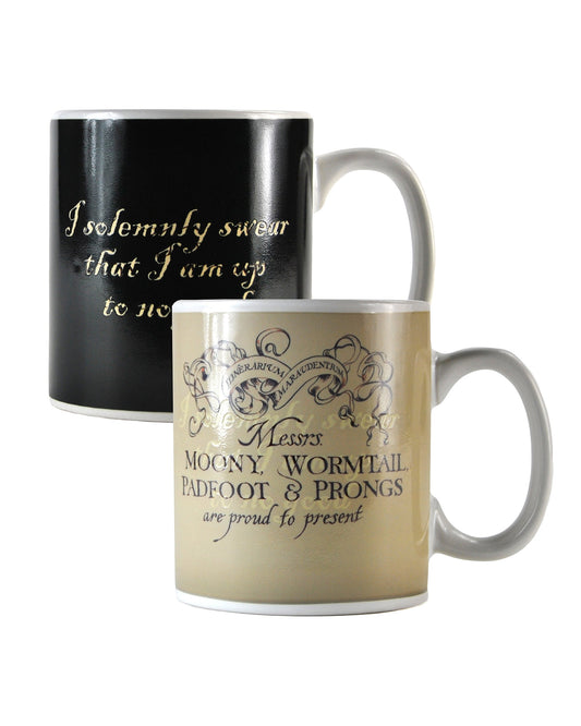 Harry Potter Marauder's Map Heat-Reactive Mug – 400 ml