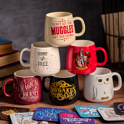 Harry Potter Hogwarts Oval Mug - 370 ml