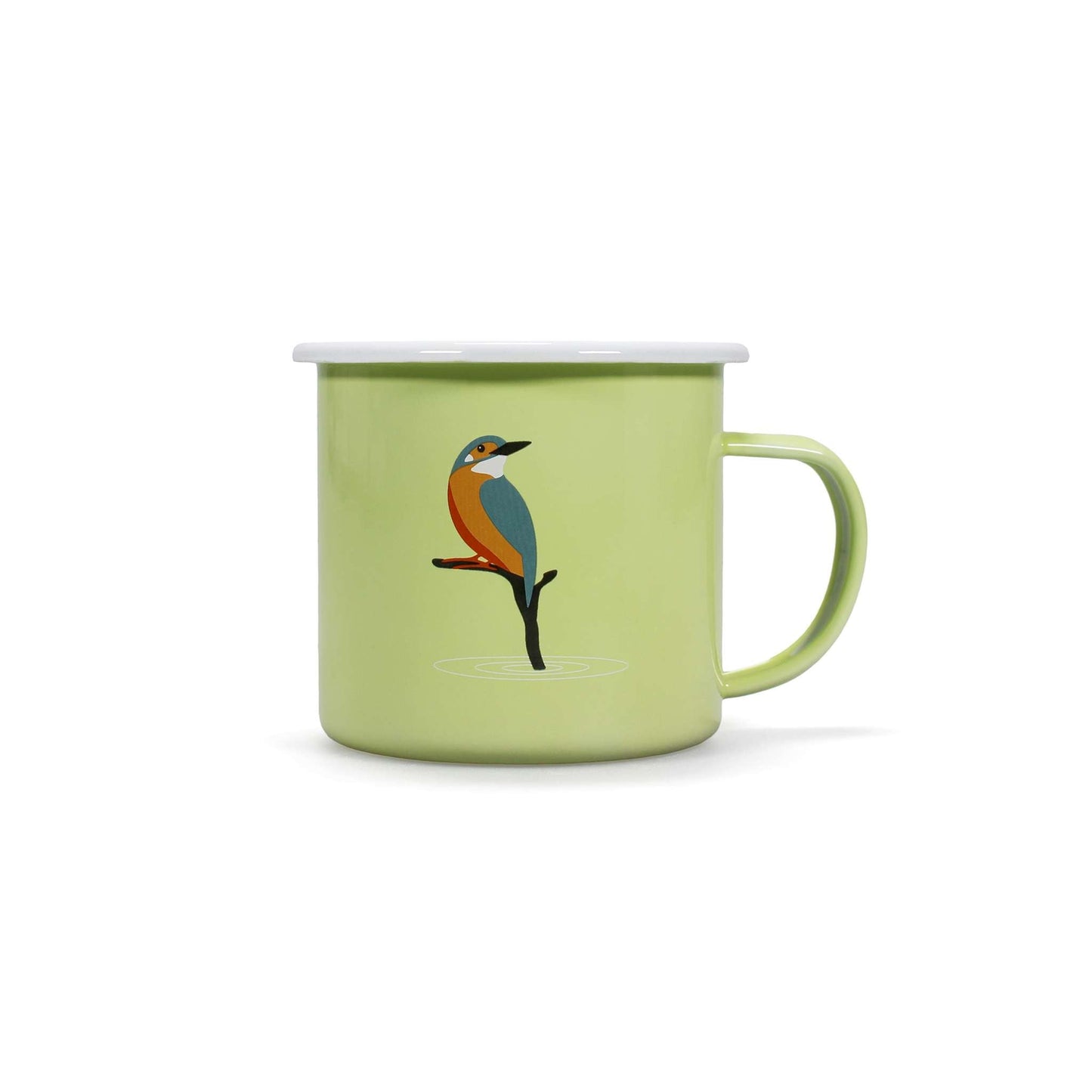 Enamel Mug (500 ml) - RSPB (Kingfisher)