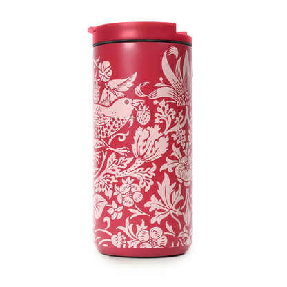 ACS William Morris Raspberry Metal Travel Mug – 350 ml