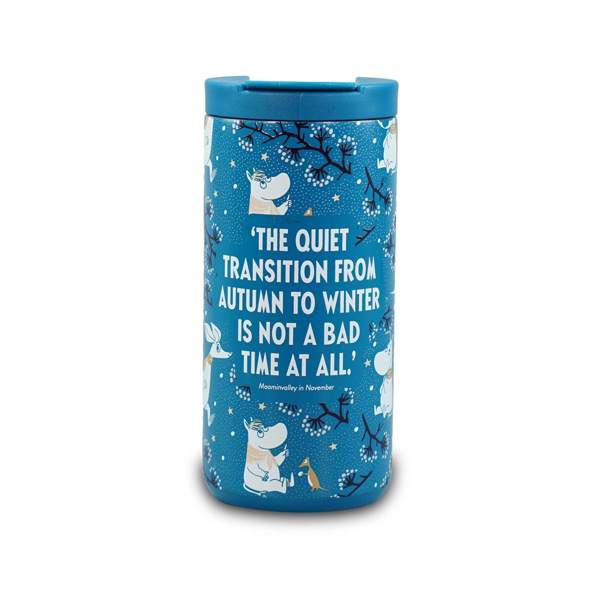 Mug de voyage métal Moomin - First Snow 350 ml