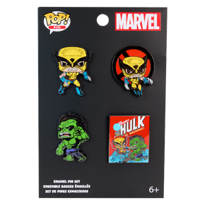 Wolverine 50th Anniversary 4-Pack Pin Set