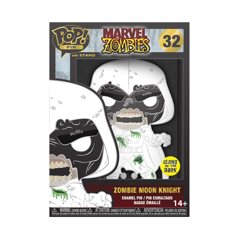 pop pin zombie moon knight glow 32