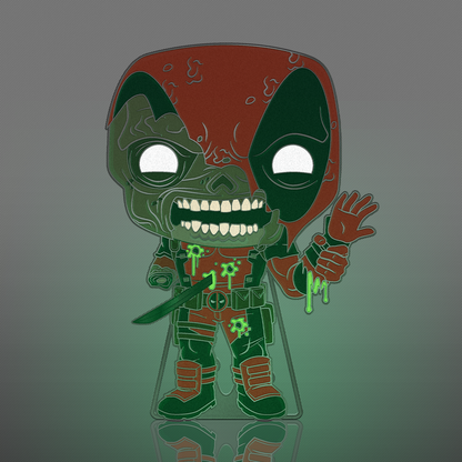 pop pin zombie deadpool glow 33