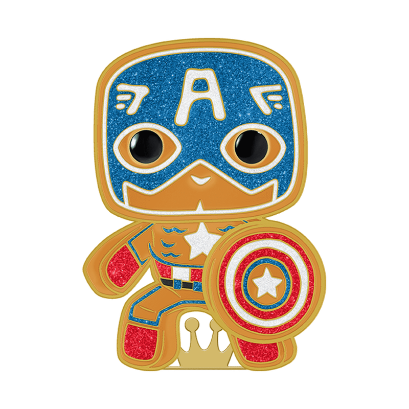 Pop! Pin Gingerbread Captain America