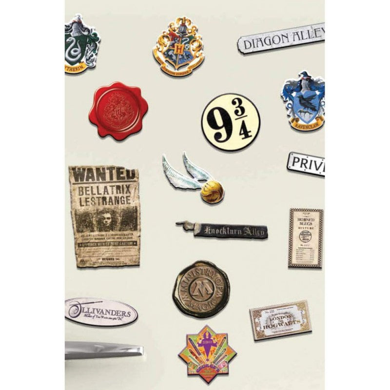 Lot d'aimants Harry Potter - Sorcellerie