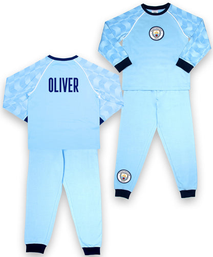 Manchester City F.C. Personalized Pajamas