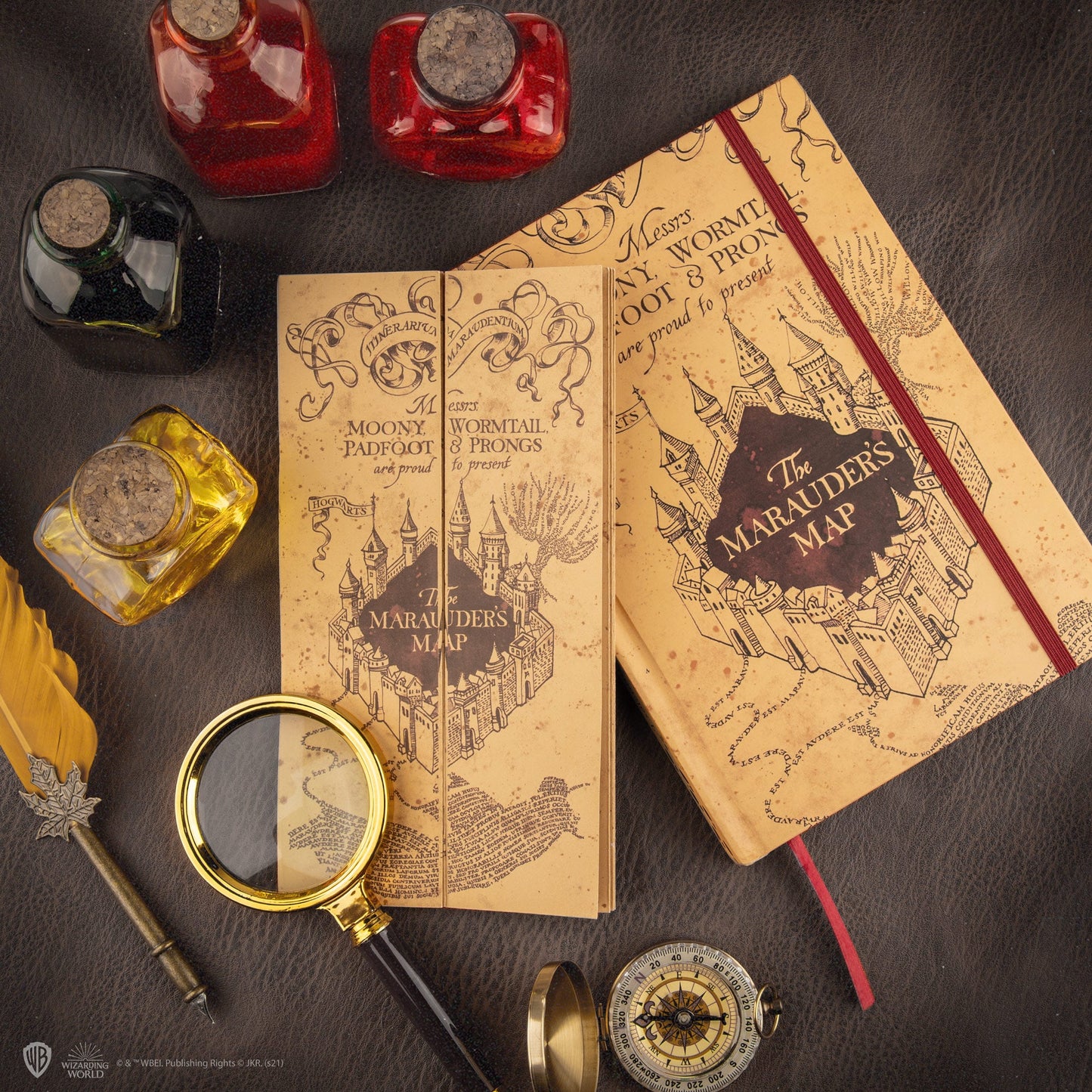 Marauder's Map Notebook