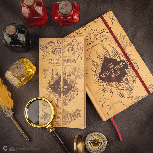 Marauder's Map Notebook