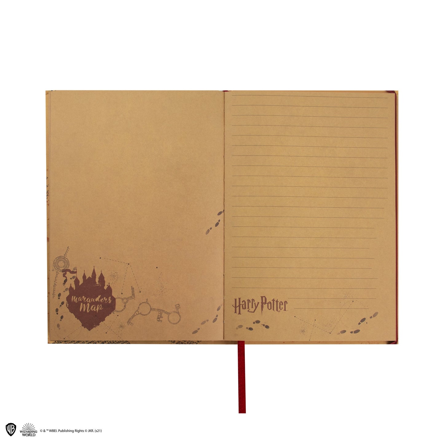 Marauder's Map Notebook
