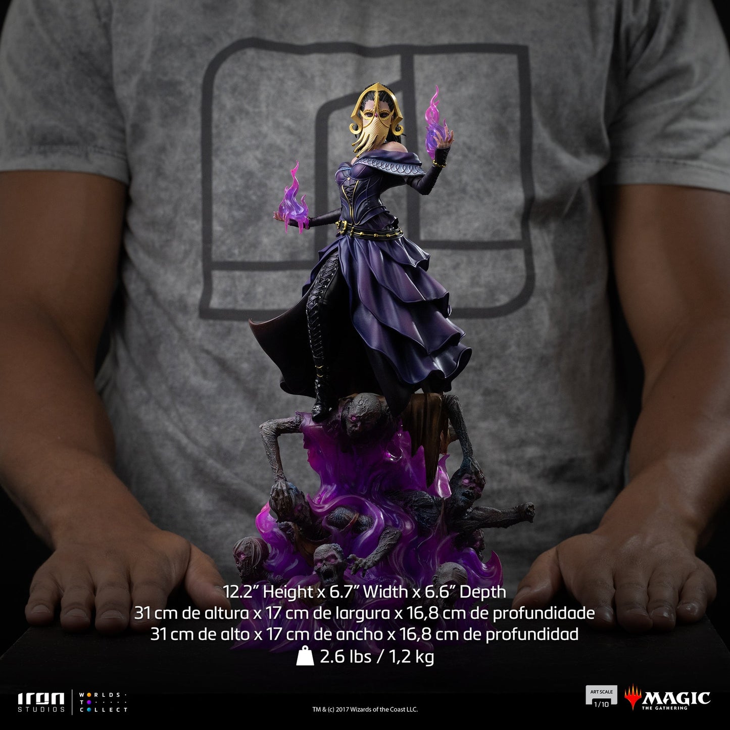 Pre-Order - Liliana Vess Statue - Magic: The Gathering - Deluxe Art Scale 1/10 - Iron Studios