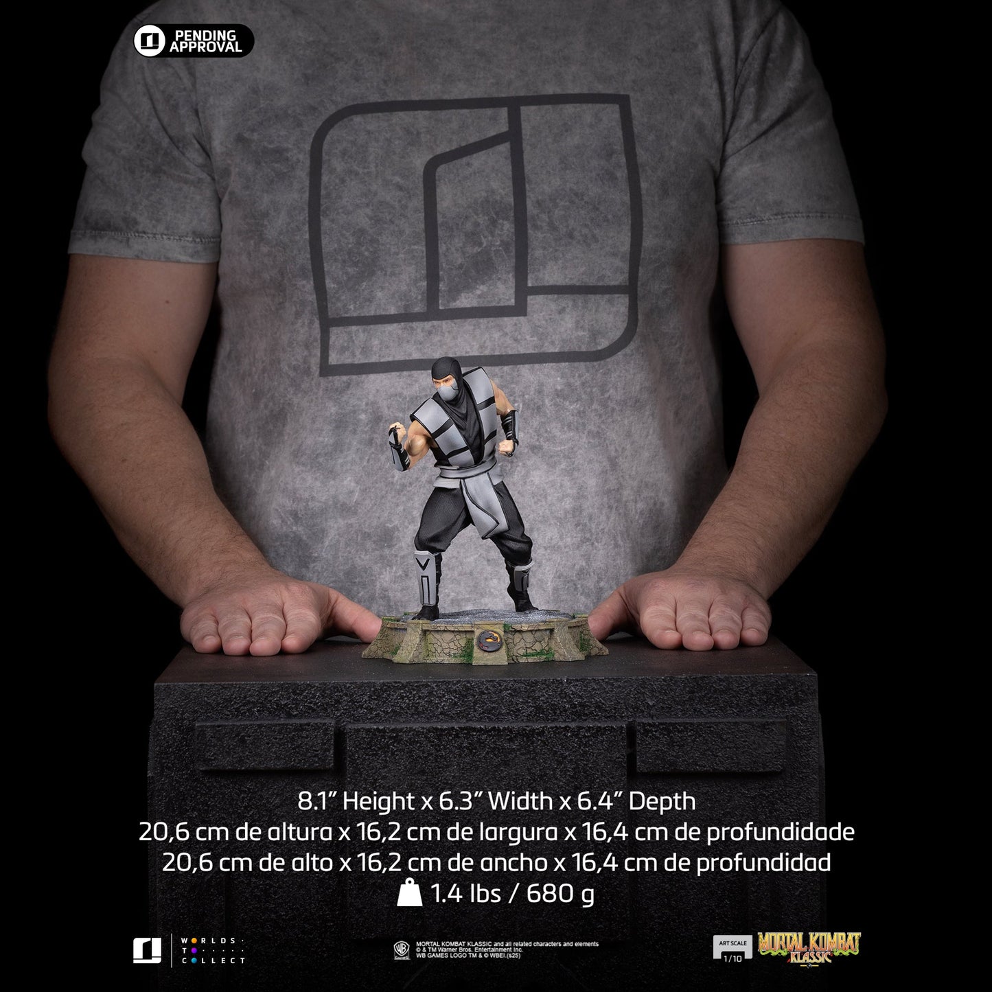 Smoke Statue (Ninjas Collection) - Mortal Kombat - Art Scale 1/10 - Iron Studios