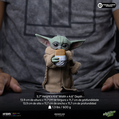 Pre-Order - Grogu Food Cart Snack Statue - Mandalorian and Grogu Movie - Grogu Collection - Iron Studios