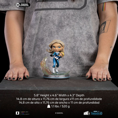 Fantastic Four Pack Statue (Metallic Version) - The Fantastic Four: First Steps - Minico - Iron Studios