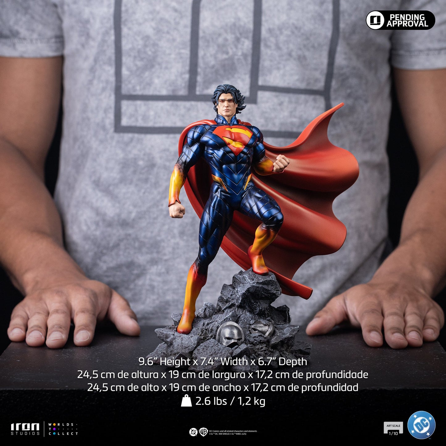 Pre-Order - Superman Absolute Statue – DC Comics – Art Scale 1/10 – Iron Studios