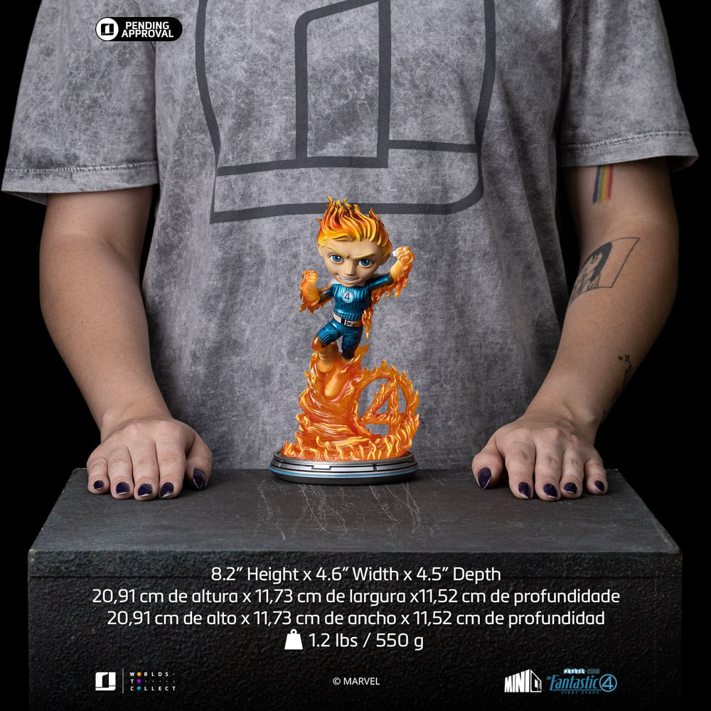 Figurine Fantastic Four Pack (Metallic Version) - The Fantastic Four: First Steps - Mini Co.