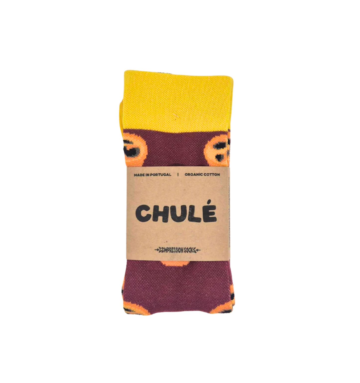 Chaussettes de Compression « Pastéis de Nata » - Chulé