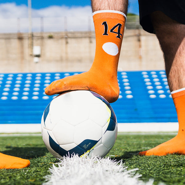Chaussettes Football Johan Cruyff « Clockwork Orange » - Chulé