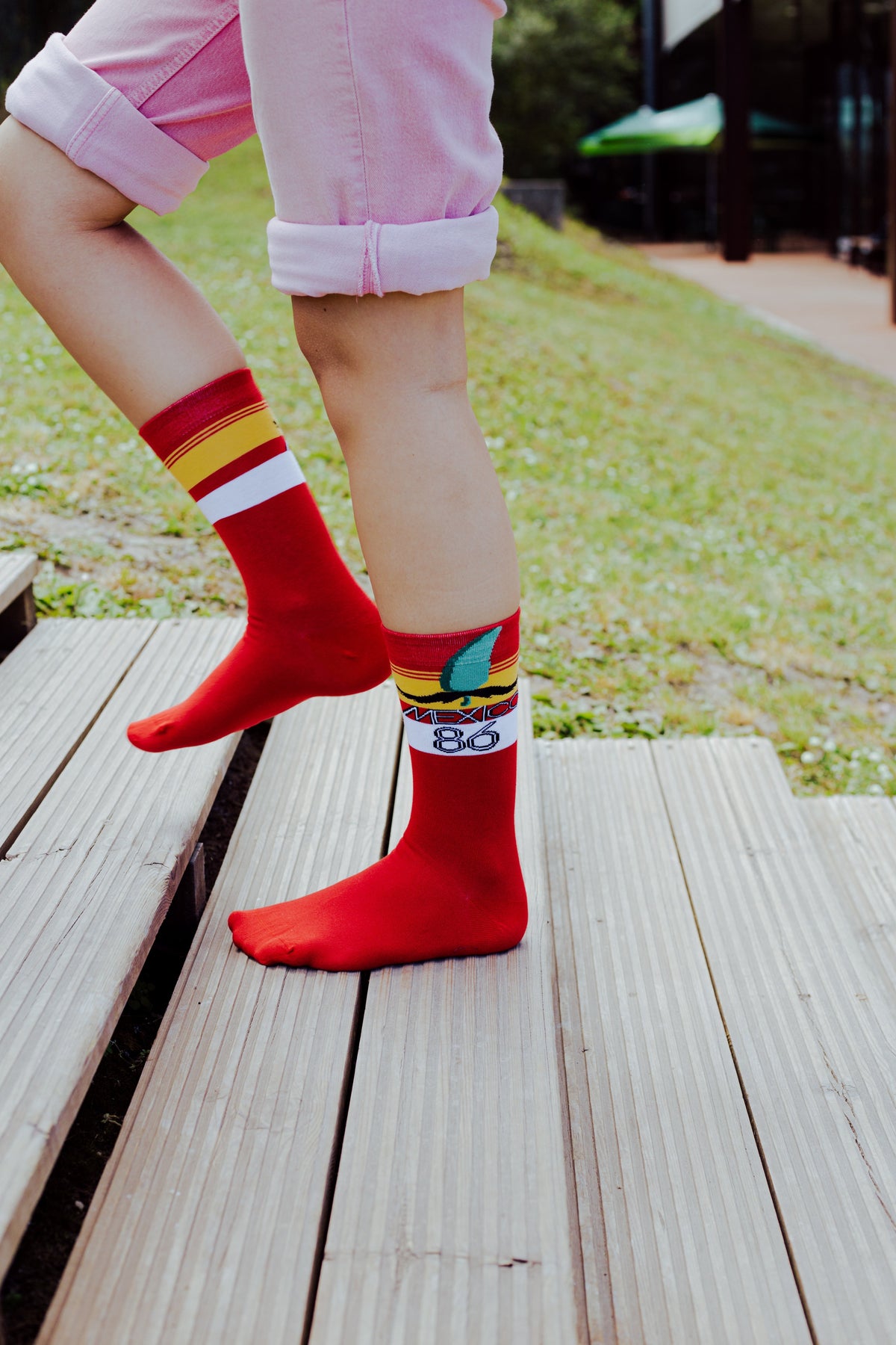 Chaussettes Football « Mexique 1986 »