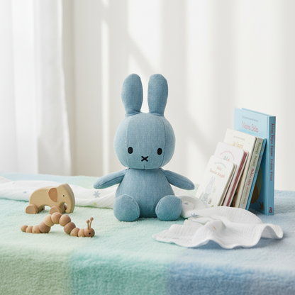 Peluche Miffy Denim Clair