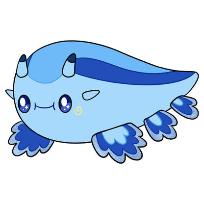 Peluche Mini Squishable – Limace de Mer Dragon Bleu