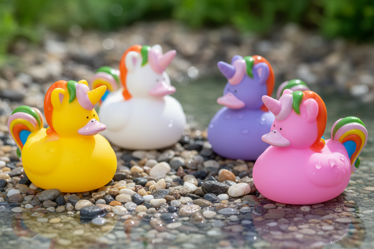 Mini unicorn duck