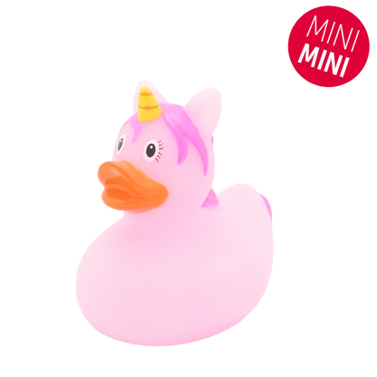 Mini Canard Licorne Rose