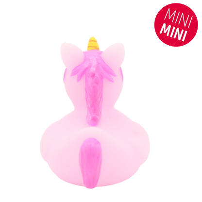 Mini Canard Licorne Rose