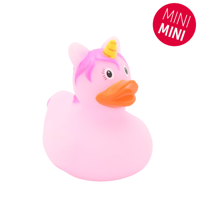 Mini Canard Licorne Rose