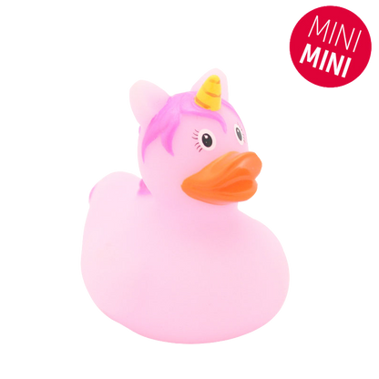 Mini Canard Licorne Rose