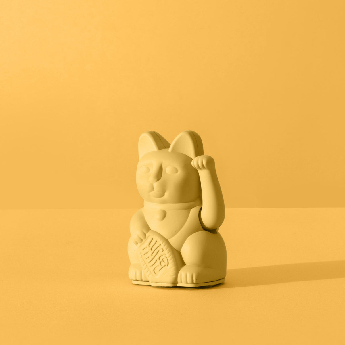 Mini Yellow Lucky Cat