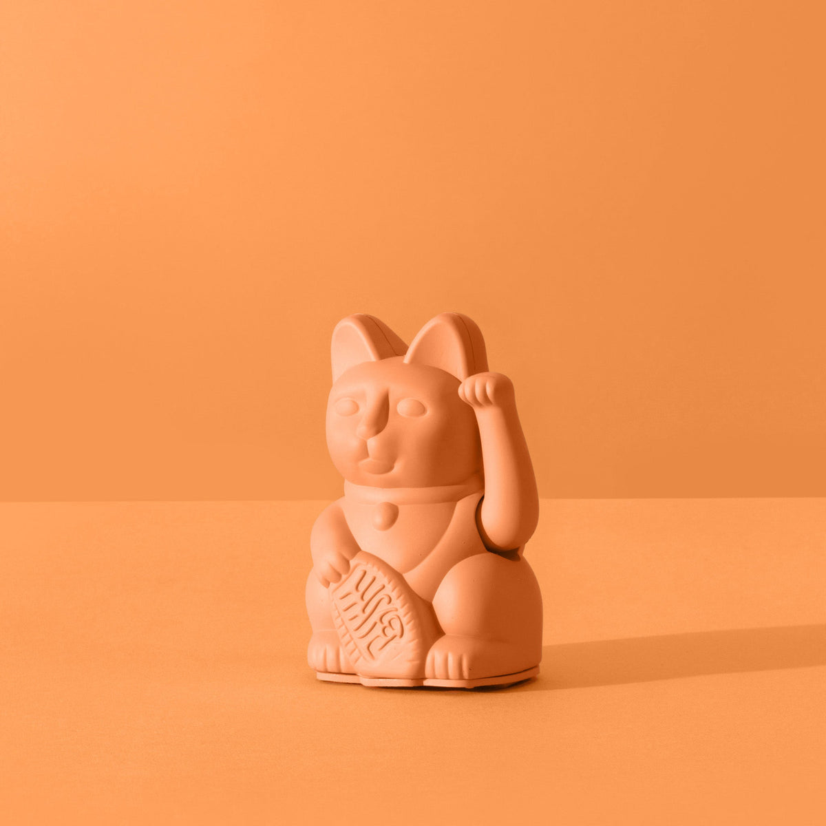 Mini Lucky Cat Peach