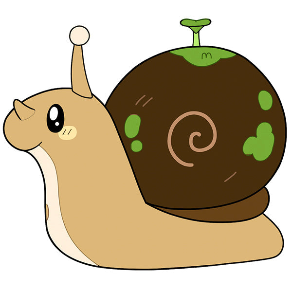 Peluche Mini Squishable – Escargot de Jardin