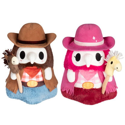 Duo Mini Squishable – Docteur et Infirmière de la Peste – Cow-Boy