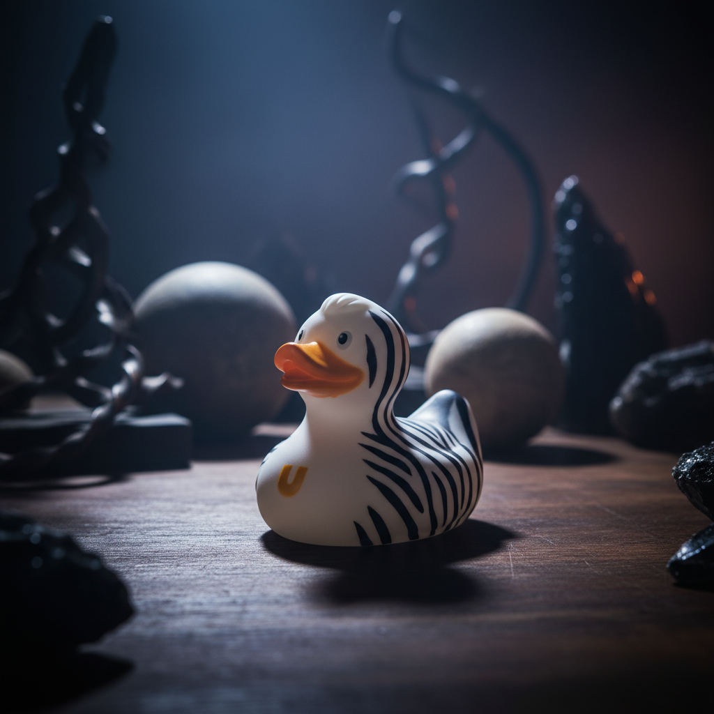 Mini Canard Zebre