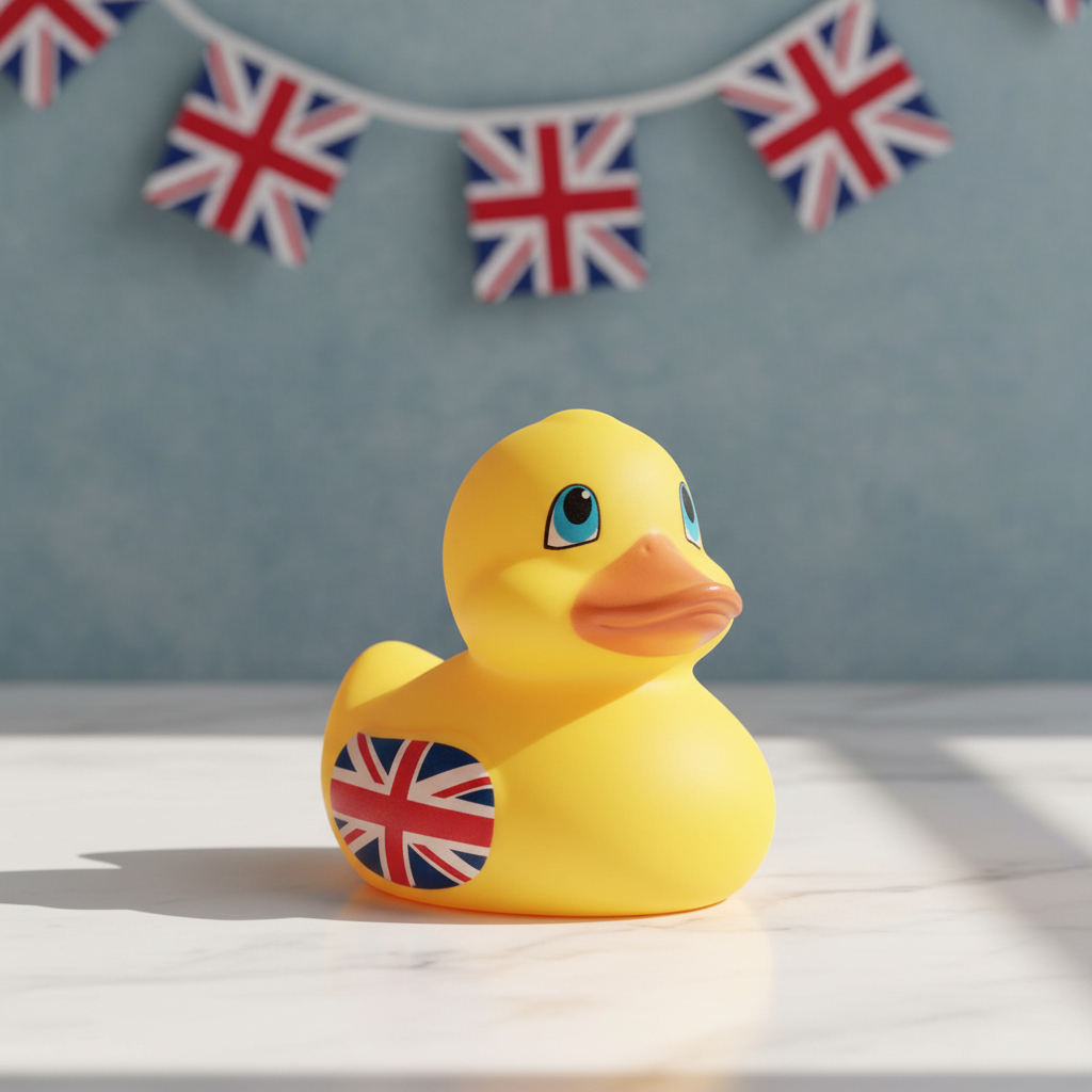 Mini Union Jack Duck