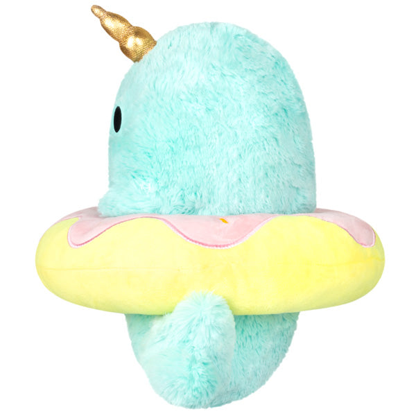 Peluche Mini Squishable – Narval Sparkles dans un Donut