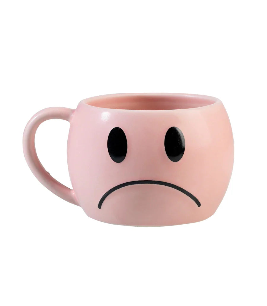 Tazza rosa dell'umore