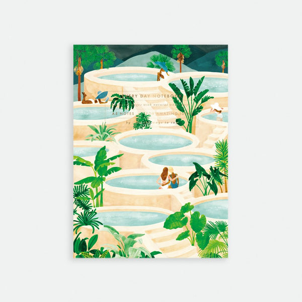 Natural Spa - A5 Notebook