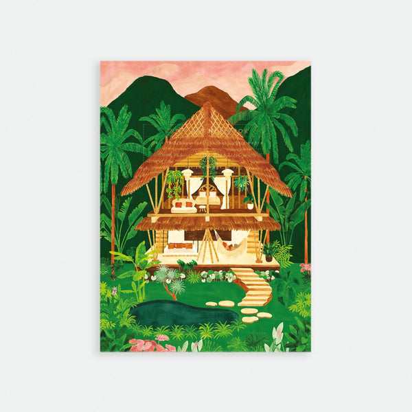 Ubud house - A5 notebook