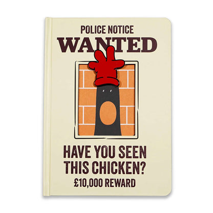 A5 Notebook (Hardcover/Die-cut Reveal) - Wallace & Gromit (Feathers