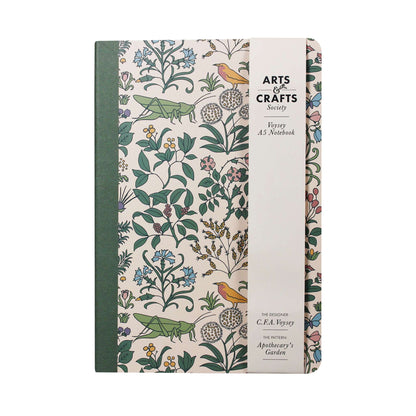 Carnet de notes Jardin botanique Voysey Faune et flore