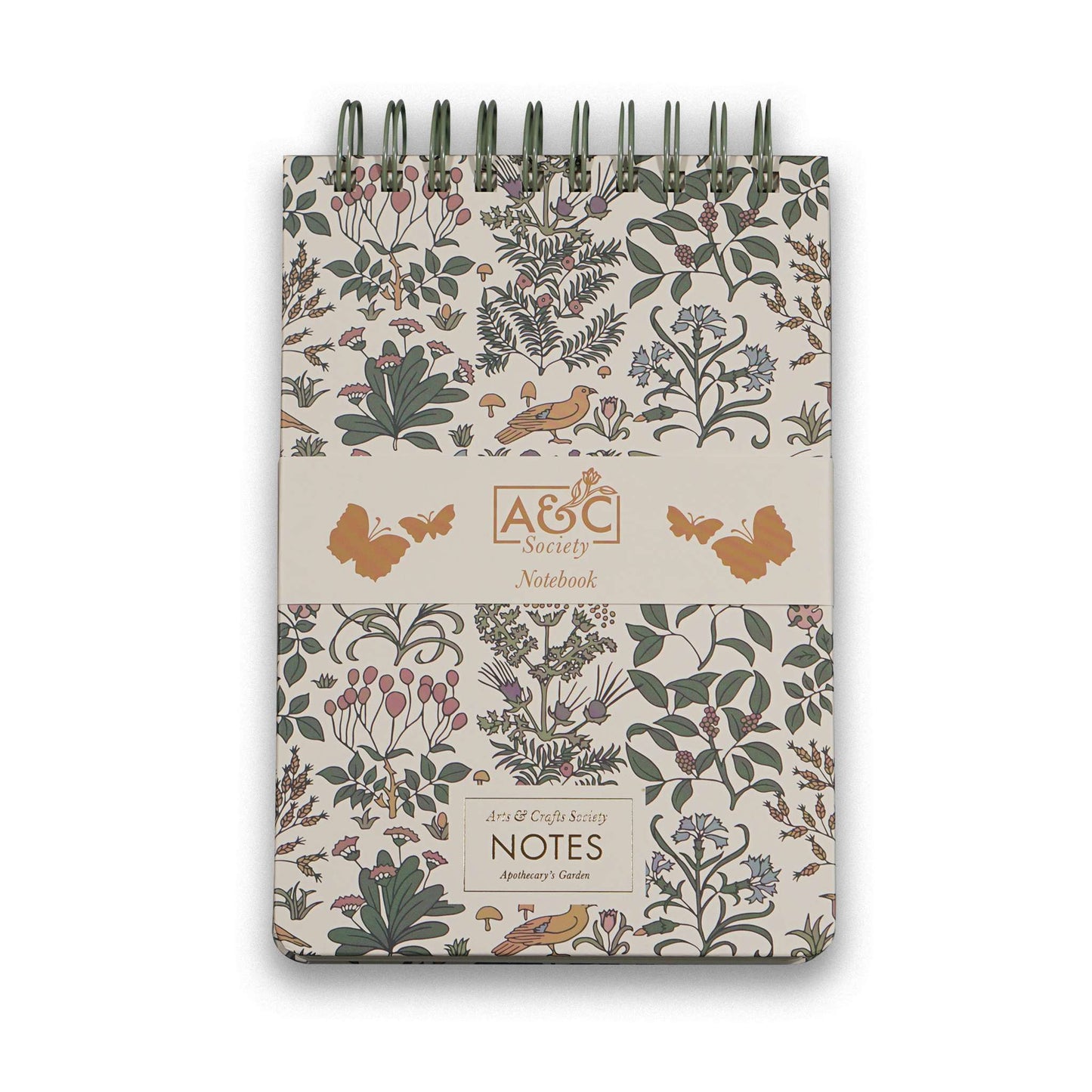 Apothecary Garden A5 Large Spiral Notebook