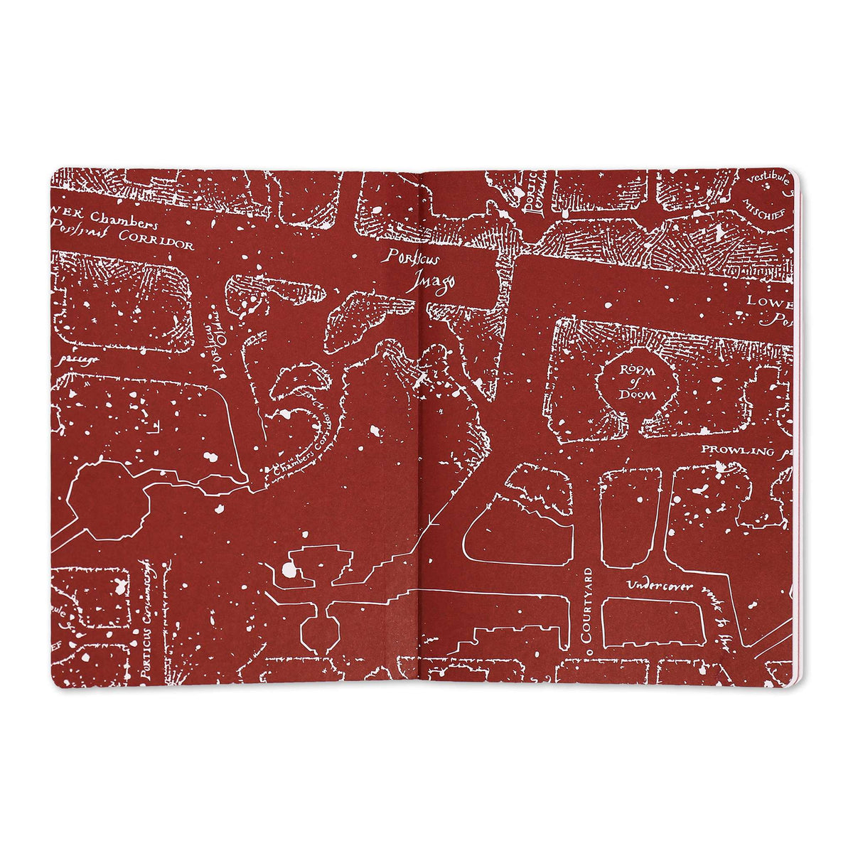 Carnet A5 souple Harry Potter - Carte du Maraudeur