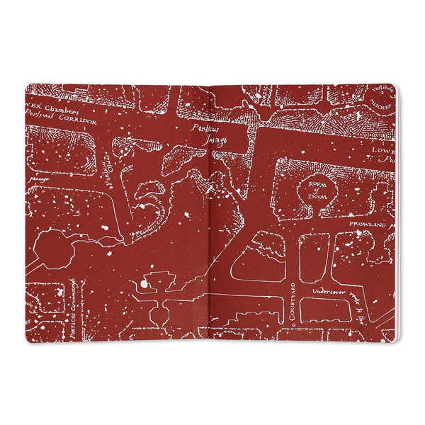 Carnet A5 souple Harry Potter - Carte du Maraudeur