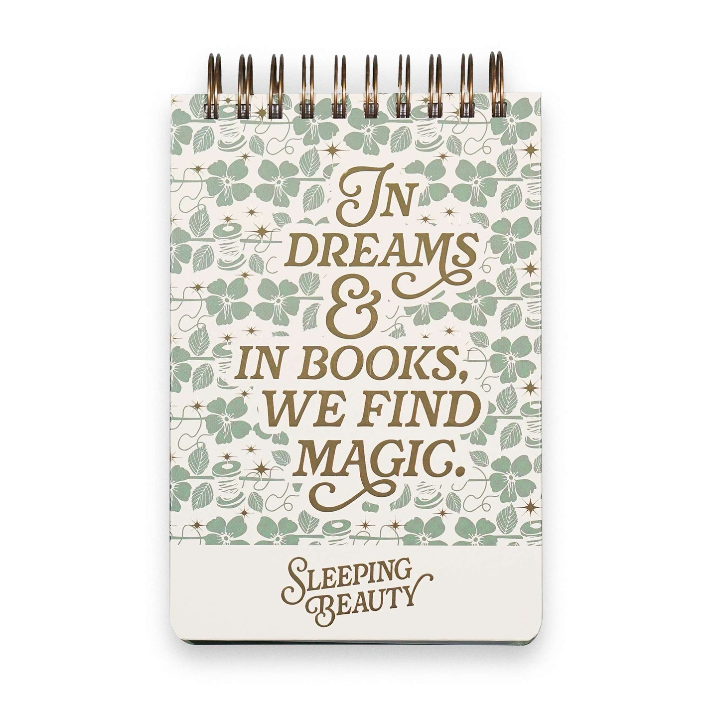Large A5 spiral notebook Sleeping Beauty