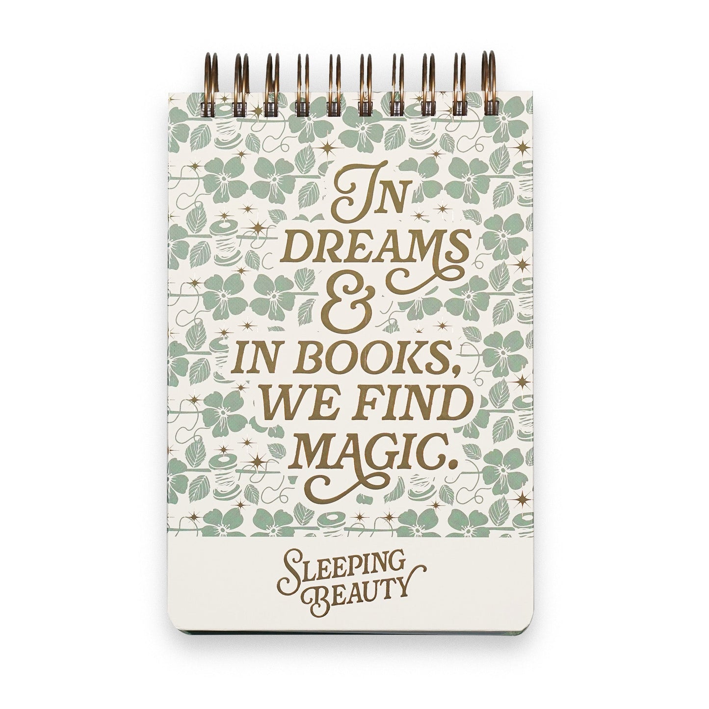 Large A5 spiral notebook Sleeping Beauty