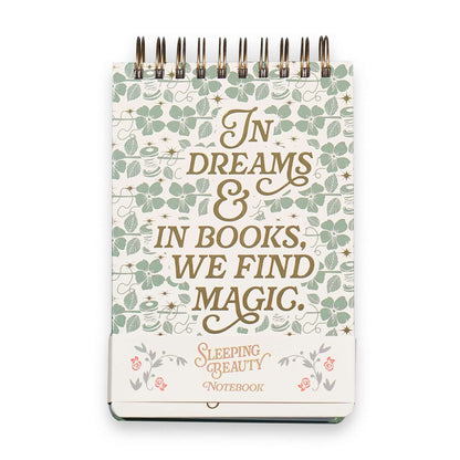 Large A5 spiral notebook Sleeping Beauty