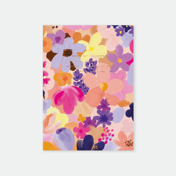 Flower garden - A5 notebook