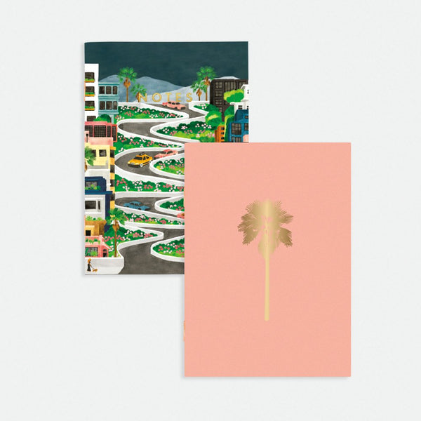 Lombard Street - A6 Pocket Notebook Duo